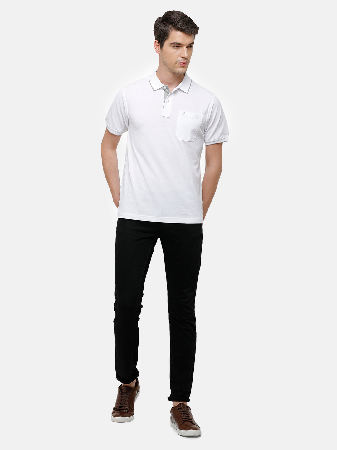 Classic polo Men's Combo Double Pique Polo Half Sleeve Authentic Fit T-Shirt Nova - Pack of 2 T-shirt Classic Polo 