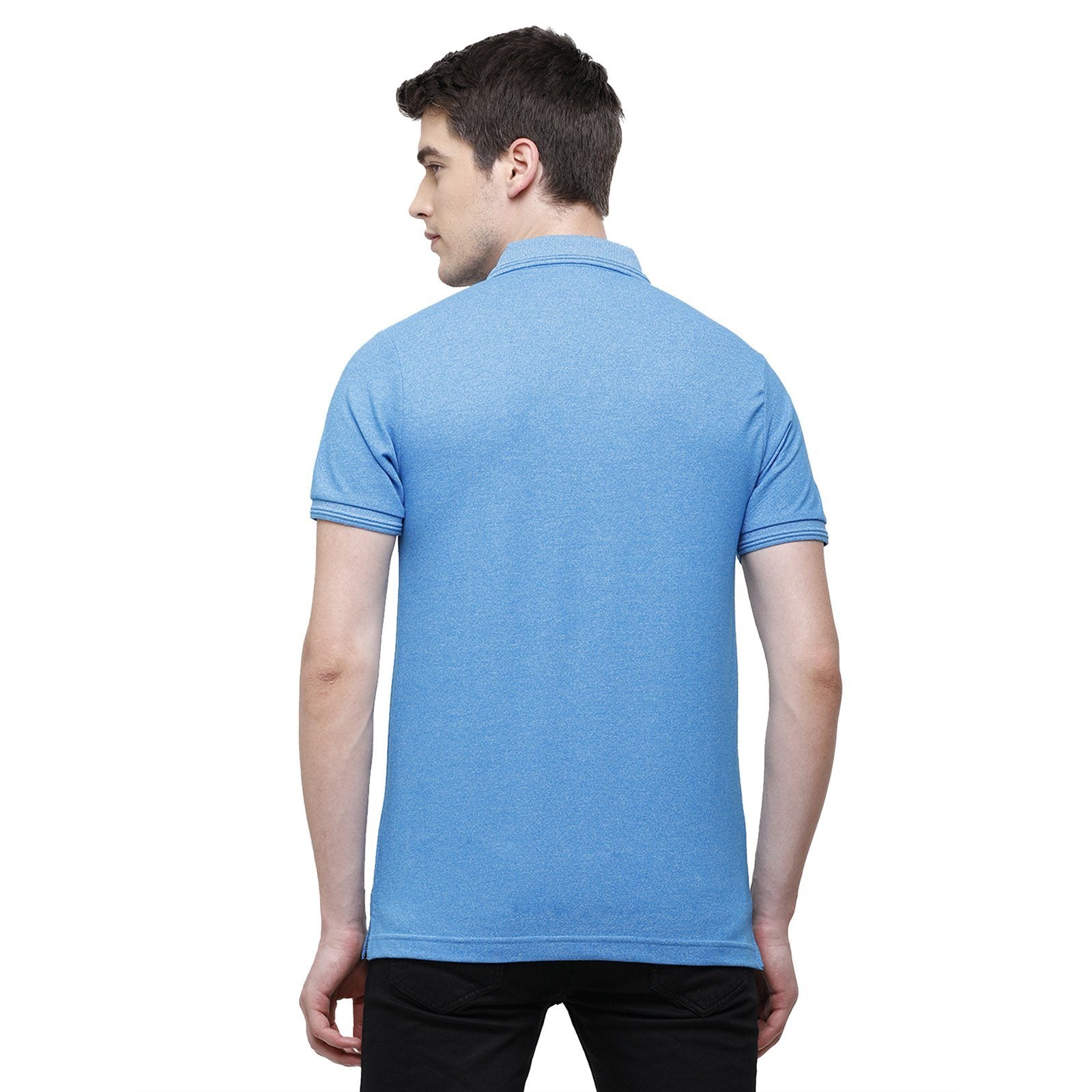 Classic polo Men's Royal Blue Trendy Grindle Polo Half Sleeve Slim Fit T-Shirt - Proten Royal T-shirt Classic Polo 