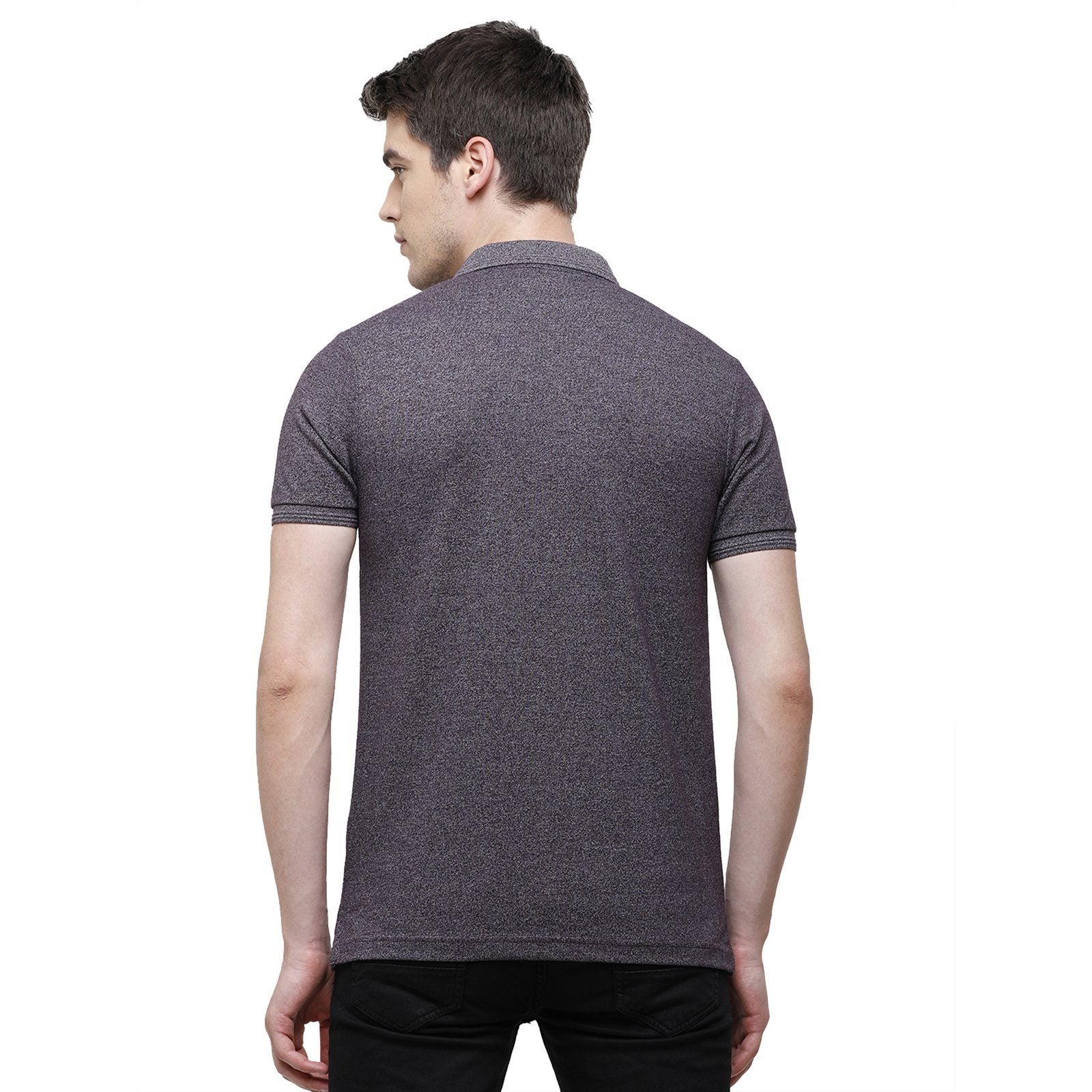 Classic polo Men's Wine Trendy Grindle Polo Half Sleeve Slim Fit T-Shirt - Proten Wine T-shirt Classic Polo 