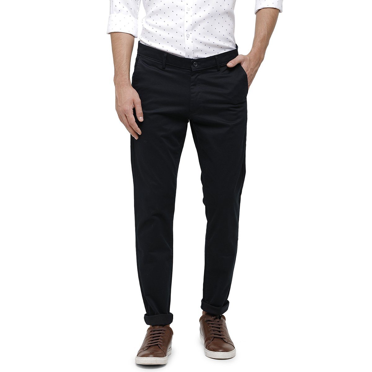 Swiss Club Navy Slim Fit 98 % CTN 2% LYCRA Trouser T-SC-28B-NAV-SL-LY Trouser Swiss Club 