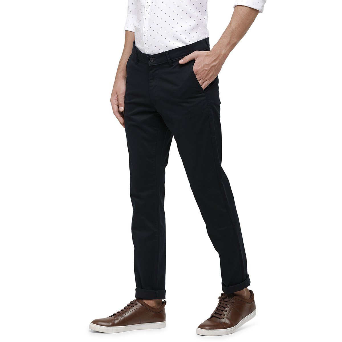 Swiss Club Navy Slim Fit 98 % CTN 2% LYCRA Trouser T-SC-28B-NAV-SL-LY Trouser Swiss Club 