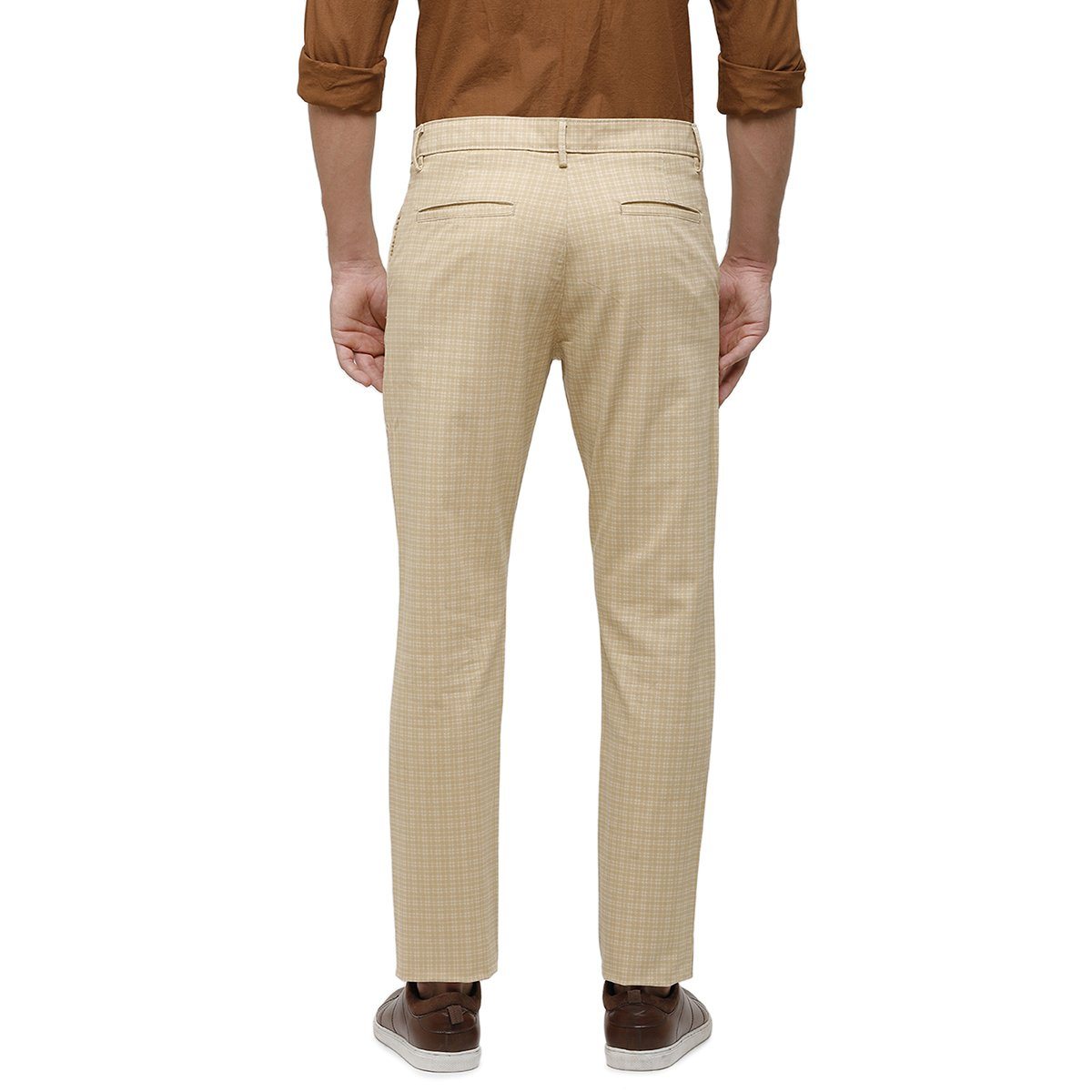 Swiss Club Beige Slim Fit 98 % CTN 2% LYCRA Trouser T-SC-26A-FAW-SL-LY Trouser Swiss Club 