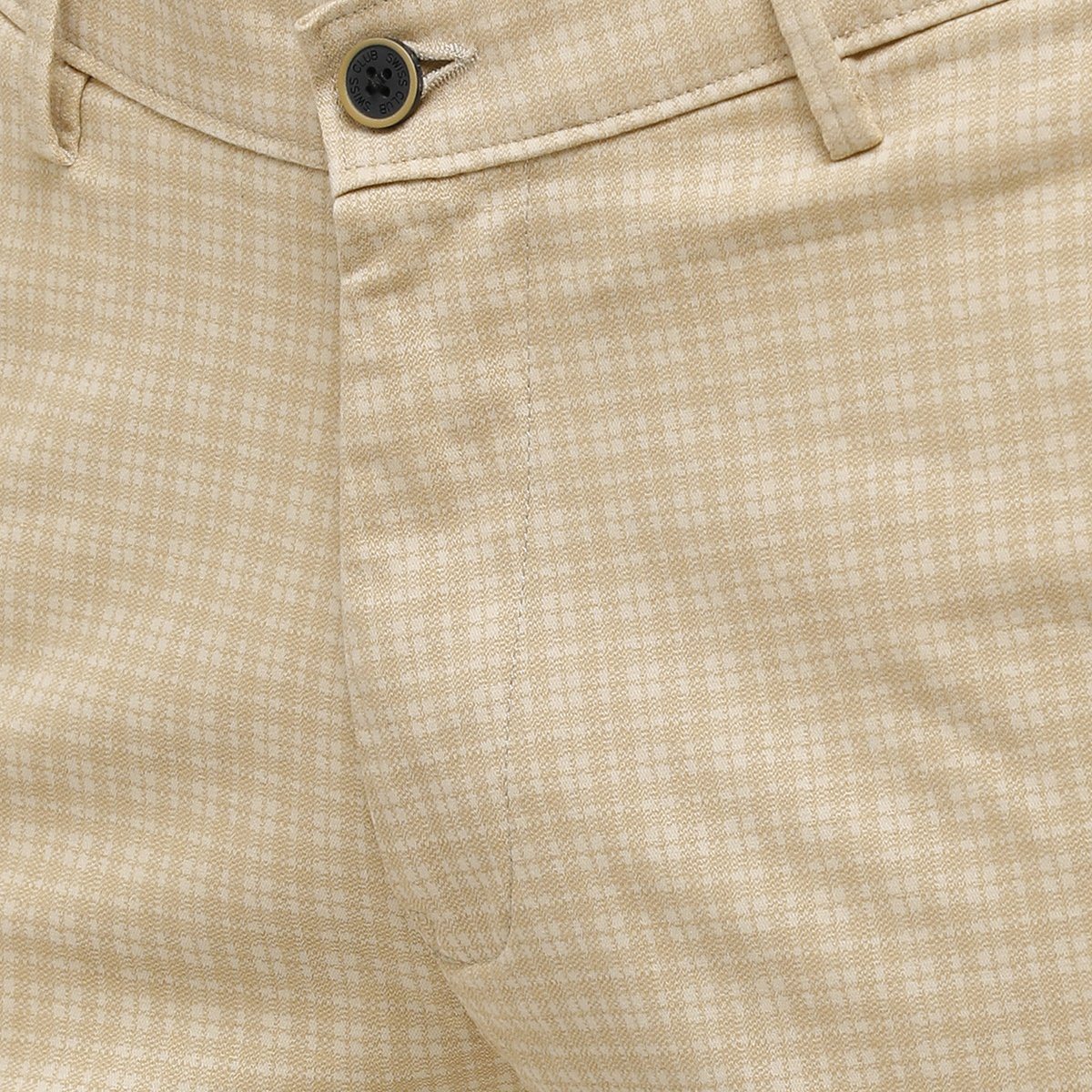 Swiss Club Beige Slim Fit 98 % CTN 2% LYCRA Trouser T-SC-26A-FAW-SL-LY Trouser Swiss Club 